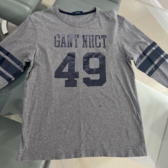 Men's GANT NHCT Navy Blue Cotton Crew Neck Long Sleeve Pullover Size large - Picture 1 of 6